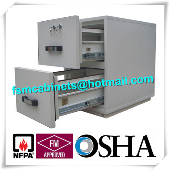 Waterproof Fire Resistant File , Fire Safe File With 2