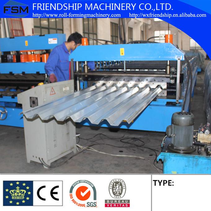 PLC Control Roll Forming Line, Automatic C Z Purlin Roll Forming Machine 3