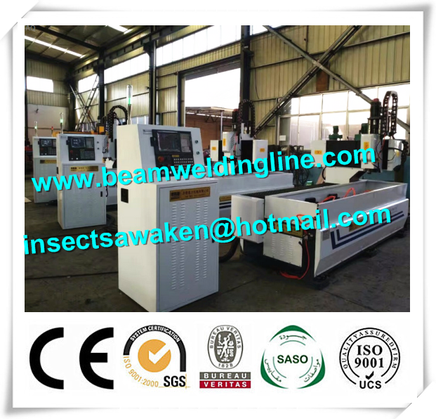 Drilling Tapping H Beam Steel Production Line For Tube , CNC drilling and cutting 0