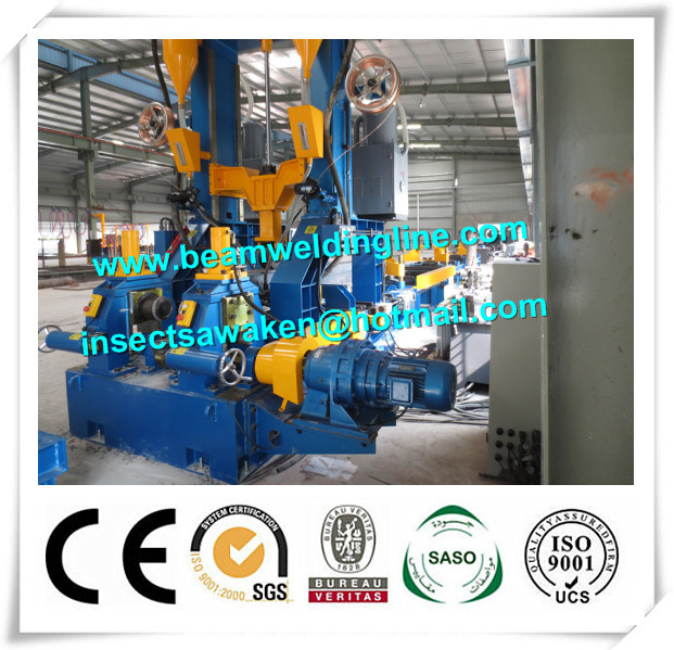 Automatic H Beam Assembling Machine , H Beam Straightening Machine CE / ISO 0
