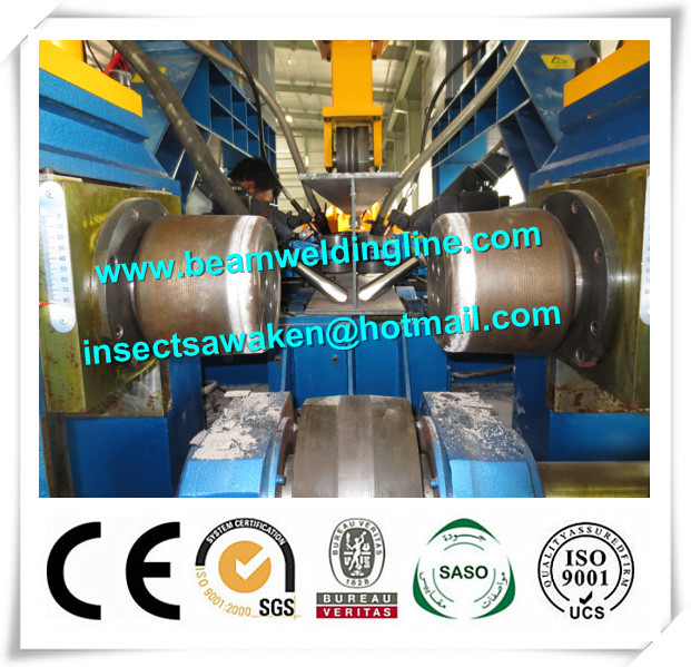 Automatic H Beam Assembling Machine , H Beam Straightening Machine CE / ISO 1