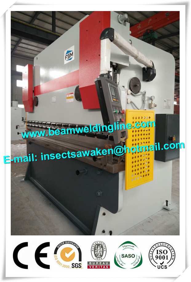 High Strength CNC Hydraulic Press Brake Machine 3 Phase 380V / 50hz 0