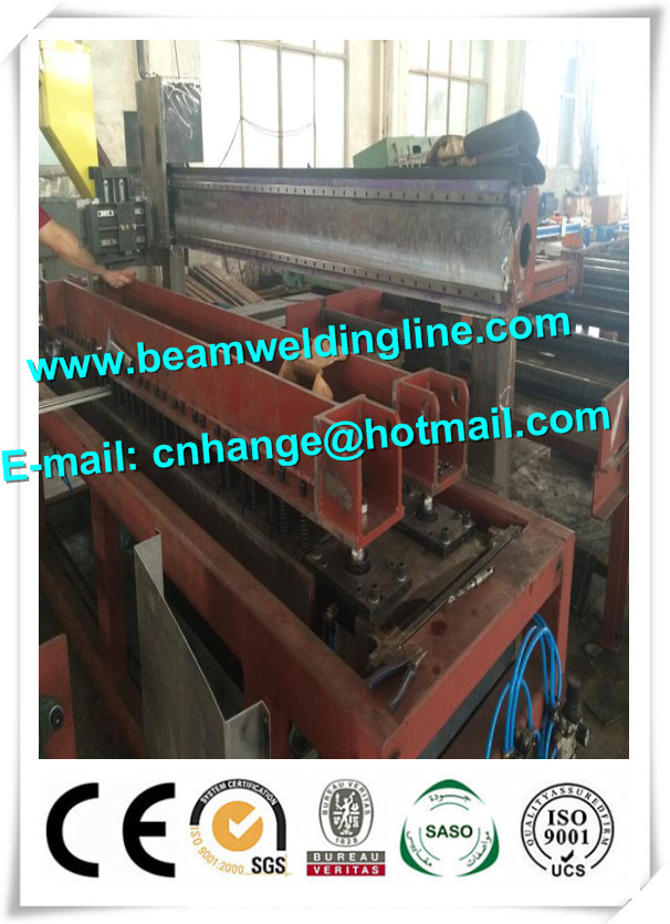 Frequency Digital Control Box Beam Production Line / Steel Plate Butt Welding Machine 0