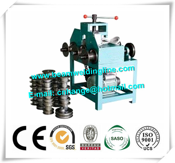 Motorized Hydraulic Press Brake Round Steel Pipe Bending Machine , CNC Tube Bending Machine 0