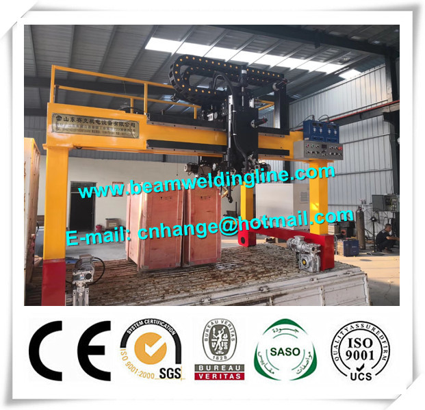 Semi Trailer Industry Automated Welding Machines , H Beam Welding Line 1