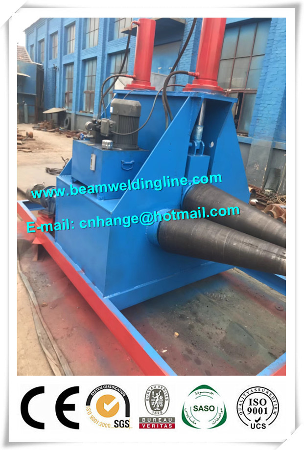 Hydraulic Steel Plate Cone Roll Bending Machine , Hydraulic Press Brake Bending For Cone Plate 1