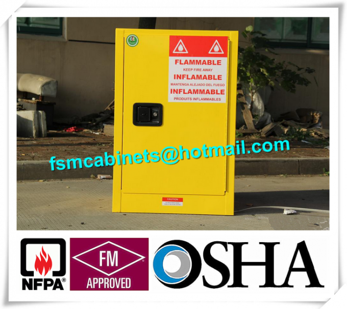 Fireproof Hazardous Industrial Safety Cabinets For Flammable And Combustible Liquids 0