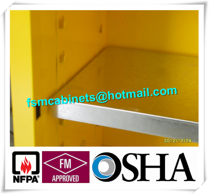 Fireproof Hazardous Industrial Safety Cabinets For Flammable And Combustible Liquids 1