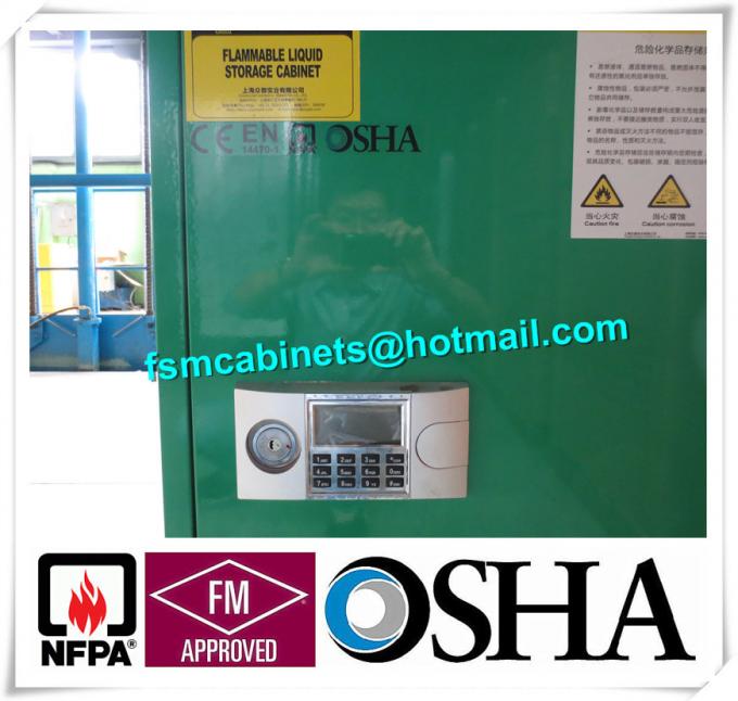 Industry Mini Chemical Storage Cabinet , Metal Industrial Safety Cabinets CE Aprroved 0