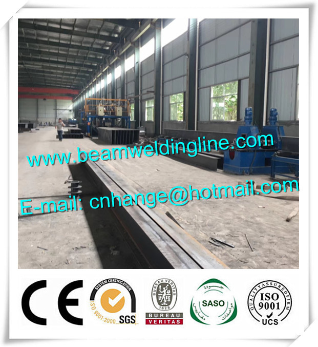 Light Type H Beam Welding Line , Automatic H beam Production Line In China 0