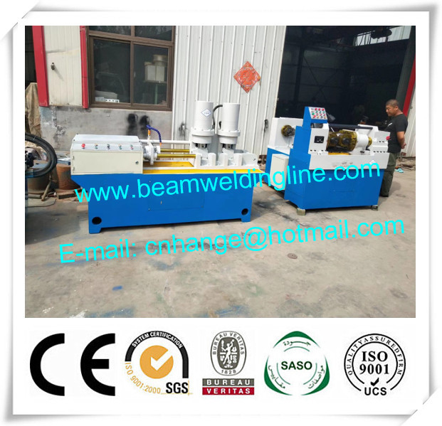 Thread Rolling Machine For Making Anchor Bolt , Bar CNC Drilling And Threading Machine 0