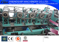 Electric Drive Galvanized C Z Purlin Roll Forming Machine With Touch Screen