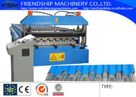 PLC Control Roll Forming Line, Automatic C Z Purlin Roll Forming Machine