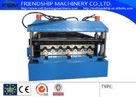 PLC Control Roll Forming Line, Automatic C Z Purlin Roll Forming Machine