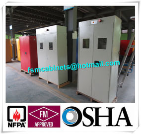 Cylinder Fireproof Industrial Safety Cabinet , Ventilated Cylinder Storage Safety Cabinet