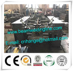 Automatic H Beam Production Line , H Beam Assembling Welding Straightening Machine