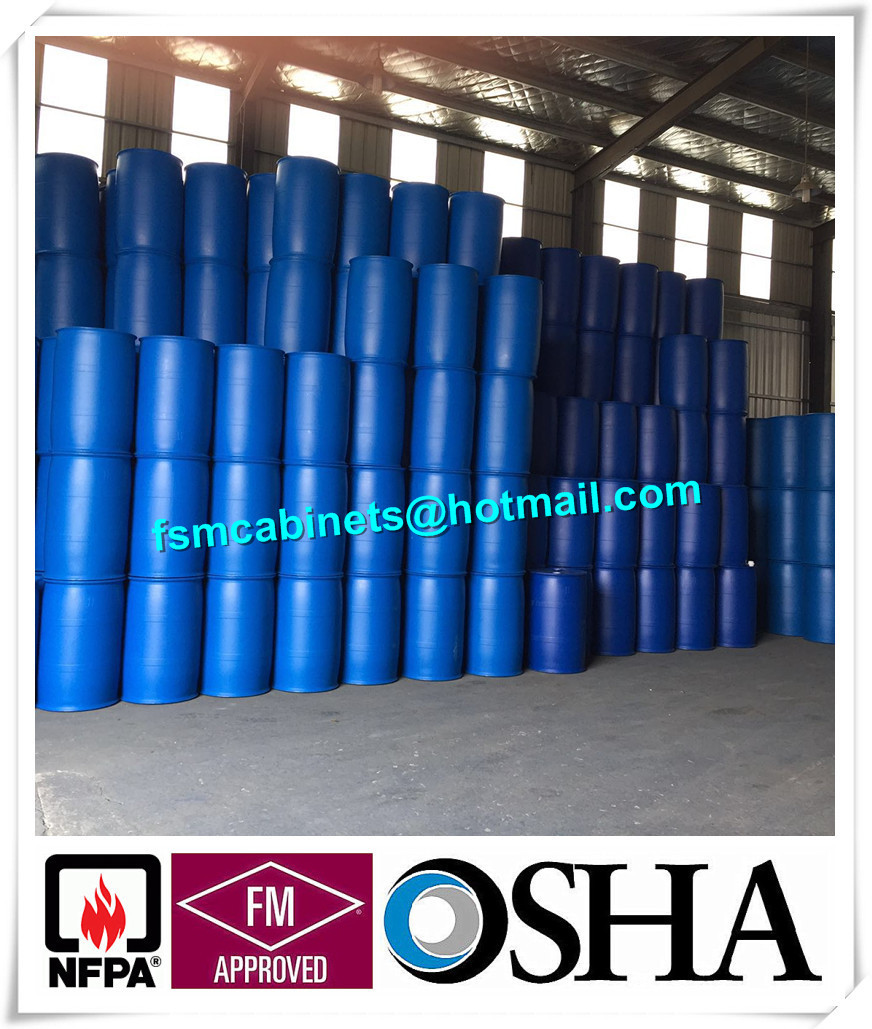 Flammable Fire Resistant File 200L Barrel HDPE Drum For Leak