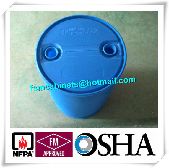 Flammable Fire Resistant File 200L Barrel HDPE Drum For Leak