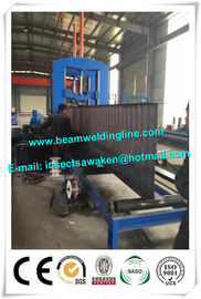 Corrugated web assembling for H beam production line , H beam corruagated welding machine