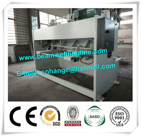QC11Y-6x3200 Hydraulic Guillotine Shearing Machine , NC Hydraulic Swing Shearing Machine