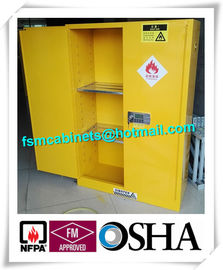 Flammable Industrial Safety Cabinet  , Chemical Storage Containers For Laboratory