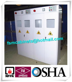 Fire Resistance Gas Cylinder Storage Cabinet , Industrial Safety Cabinets For Cylinders